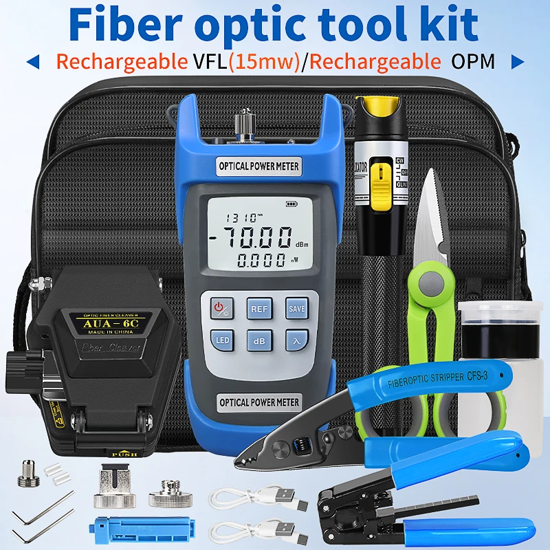 kit-di-strumenti-per-fibra-ottica-ftth-con-mannaia-per-fibra-aua-6c-spellafili-per-fibra-misuratore-di-potenza-ottica-ricaricabile-localizzatore-visivo-di-guasti-da-15-mw