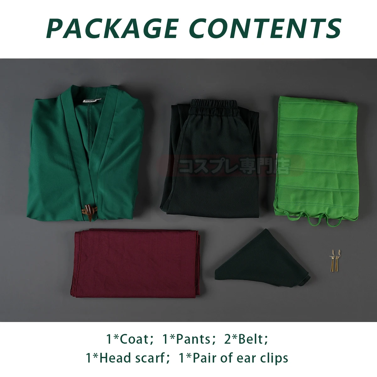 HOLOUN ONE Anime Roronoa Zoro Cosplay Costume Pants Haori Head Scarf Animation Convention 2025 Halloween Christmas Gift - view 5