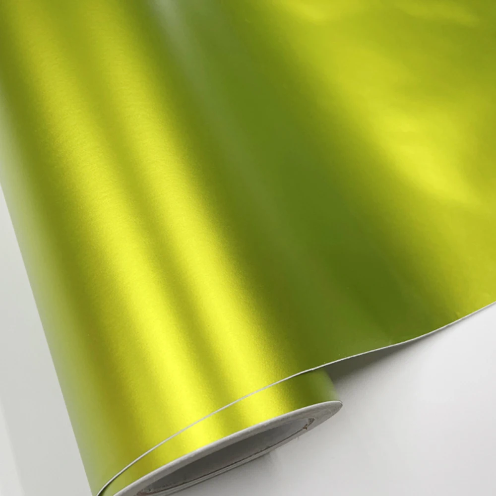 

ICE FILM NEON YELLOW 20"x 30ft Car Wrap Vinyl Covering Film Sticker Decal Roll Sheet with Air Bubble Free Foil