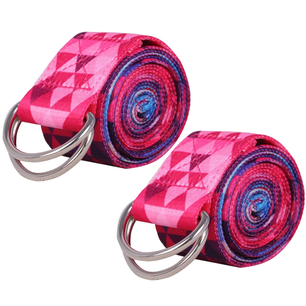 

2Pcs Yoga Elastic Band Lightweight Stretch Resistance Strap Hip Elastic Band Fitness Exercise Warm Up Training