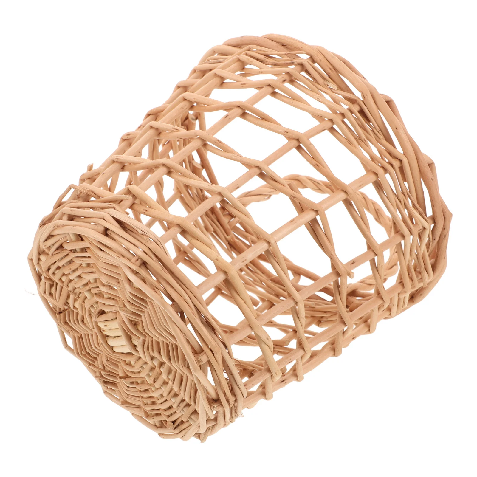 

Woven Hanging Basket for Kitchen Wall Mounted Storage Container Rustic Design Vegetable Fruit Holder Basket Organizer Decor