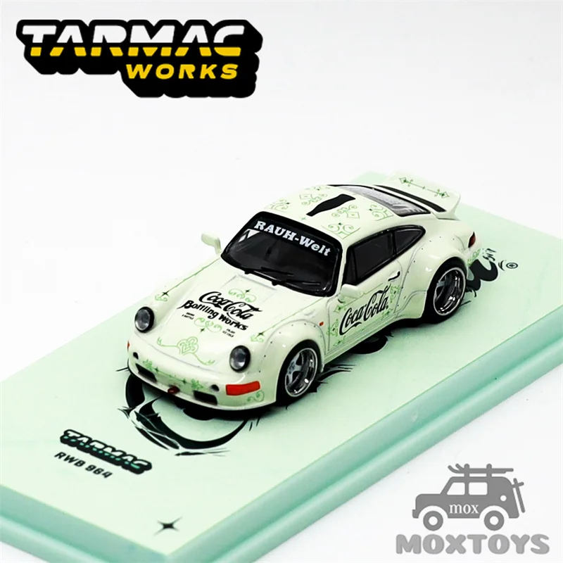Tarmac Works 1:64 TYPE-R FK8 Racing RWB964 Green  Diecast Model Car