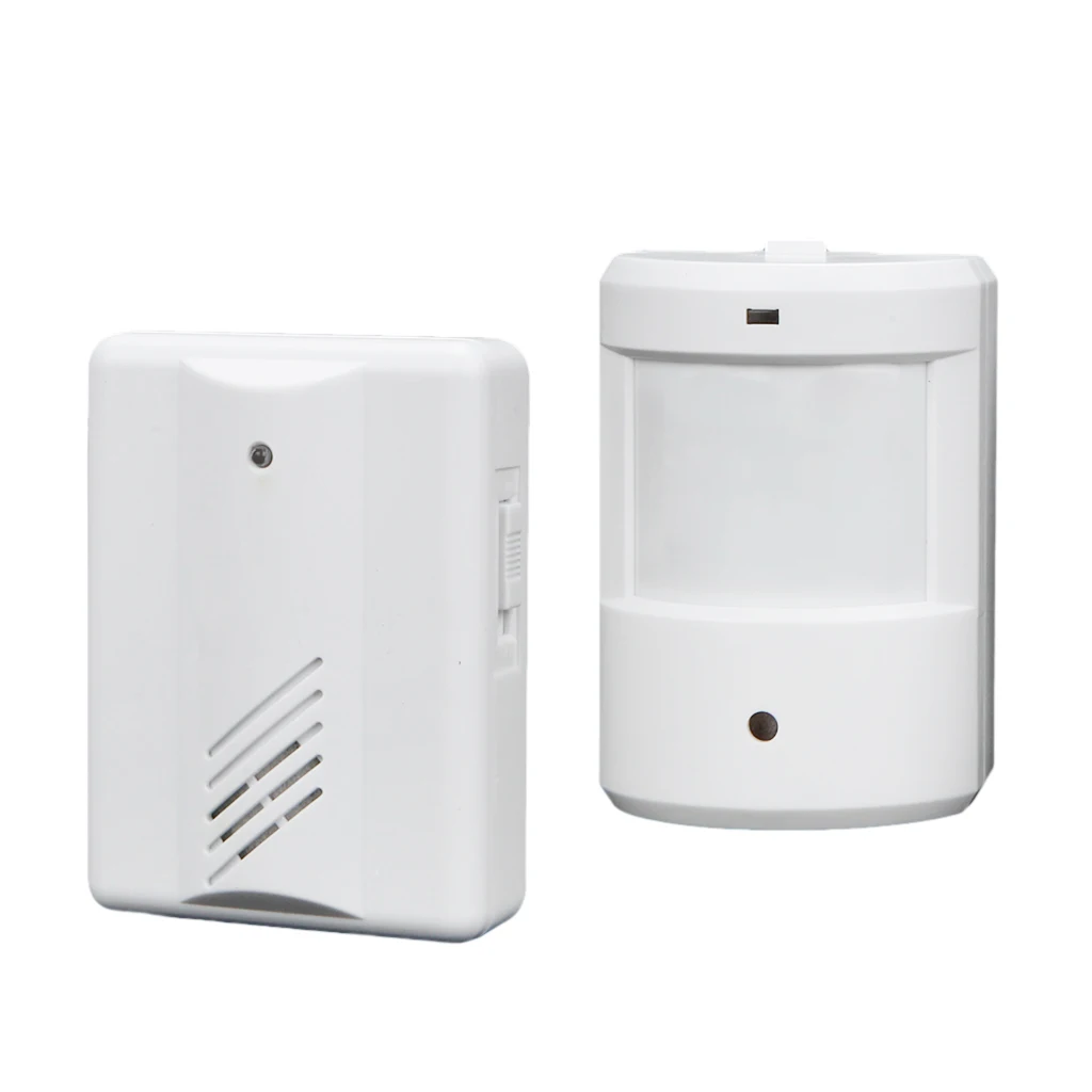 200M Range Welcome Chime Alarm PIR Motion Sensor Detector Alarm System