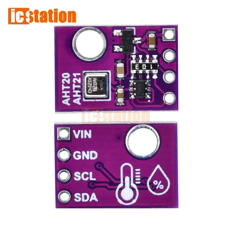 High-precision temperature and humidity sensor measurement module AHT20 temperature and humidity sensor module