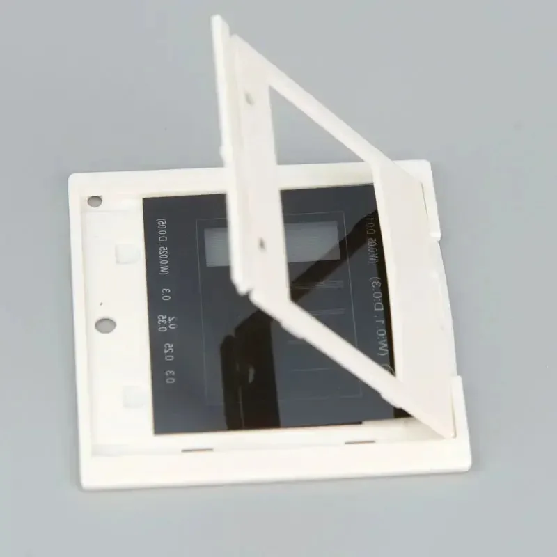 5PCS 50X50mm Interference Diffraction Grating Set Single Double Triple Slit Round Hole Grid Optical Experimental Instrument - Image 2