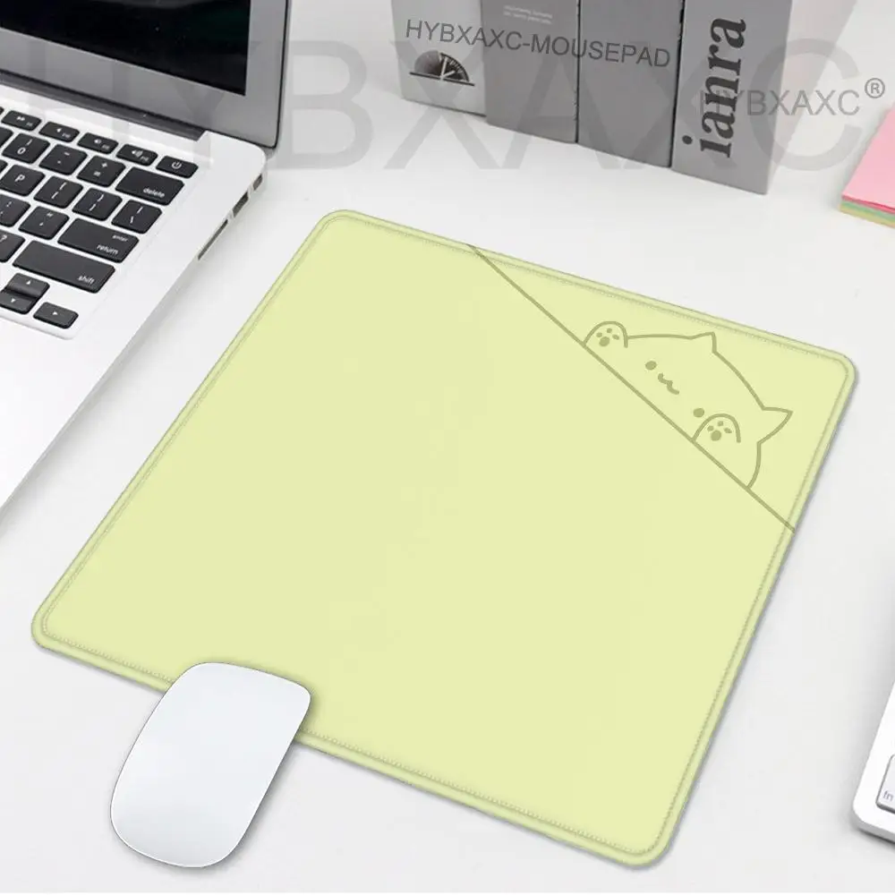 

Cute cat Mouse Pad 40X45 Large Square Computer Office Game Table Mats Rubber Anti-slip Mousepads Small Decor Desk Pads
