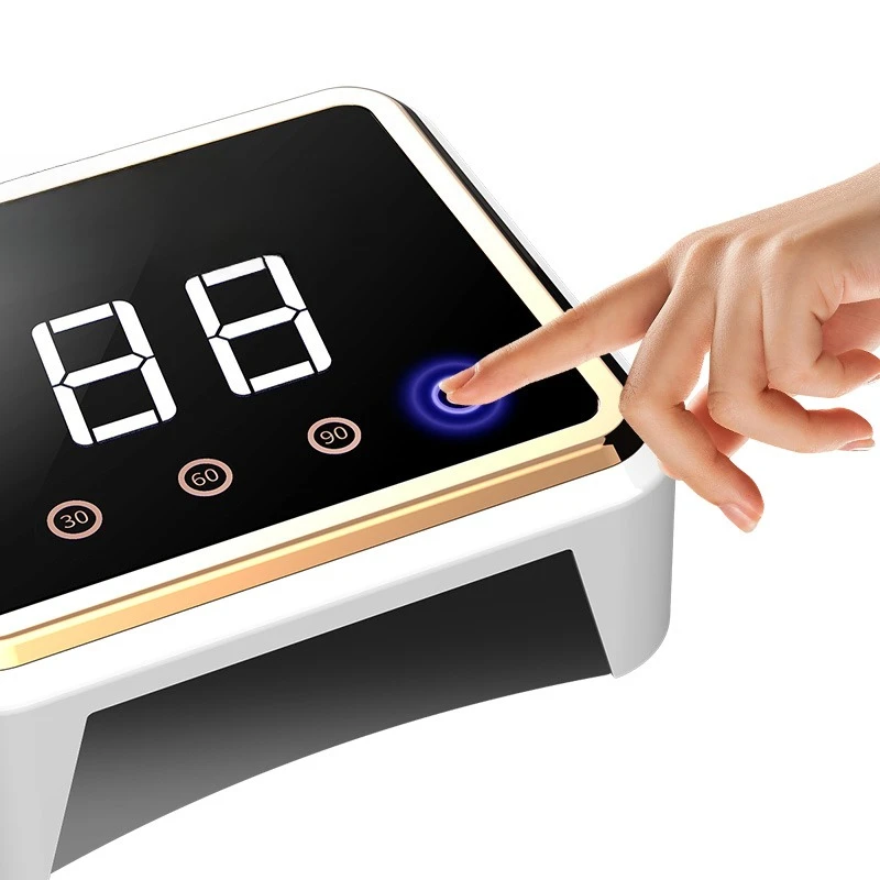 High Power Cordless UV Light Emitting Diode Nail Light Professional Gel Nail Dryer