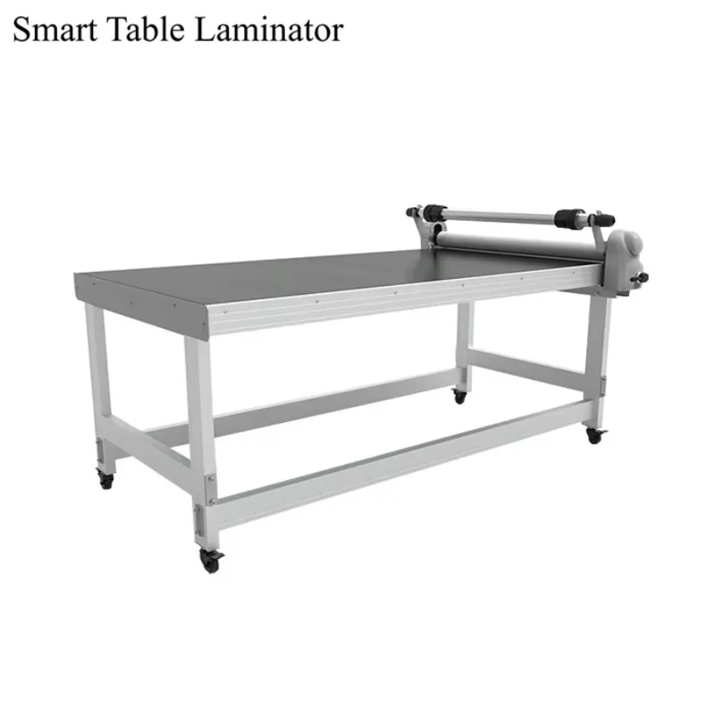 Cold Pneumatic Flatbed Applicator YA918 5.90ft Laminator With Film Packaging