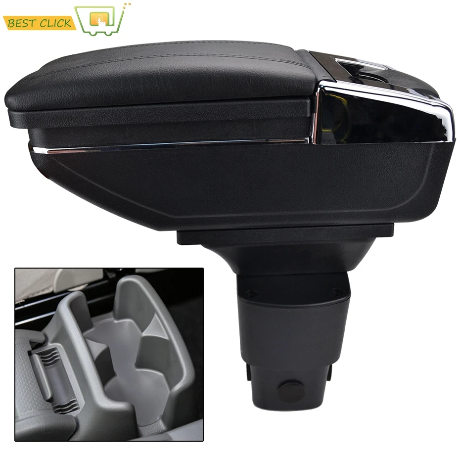 Center Console Armrest For Nissan NV200s Evalia Chevrolet City Expres 2010-2017 Storage Box Arm Rest Rotatable 2011 2012 2013