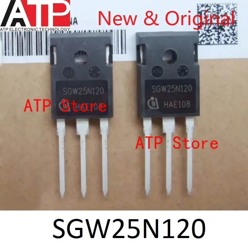 

10PCS Original SGW25N120 25N120 TO-247 Trans IGBT Chip N-CH 1200V 46A 313W