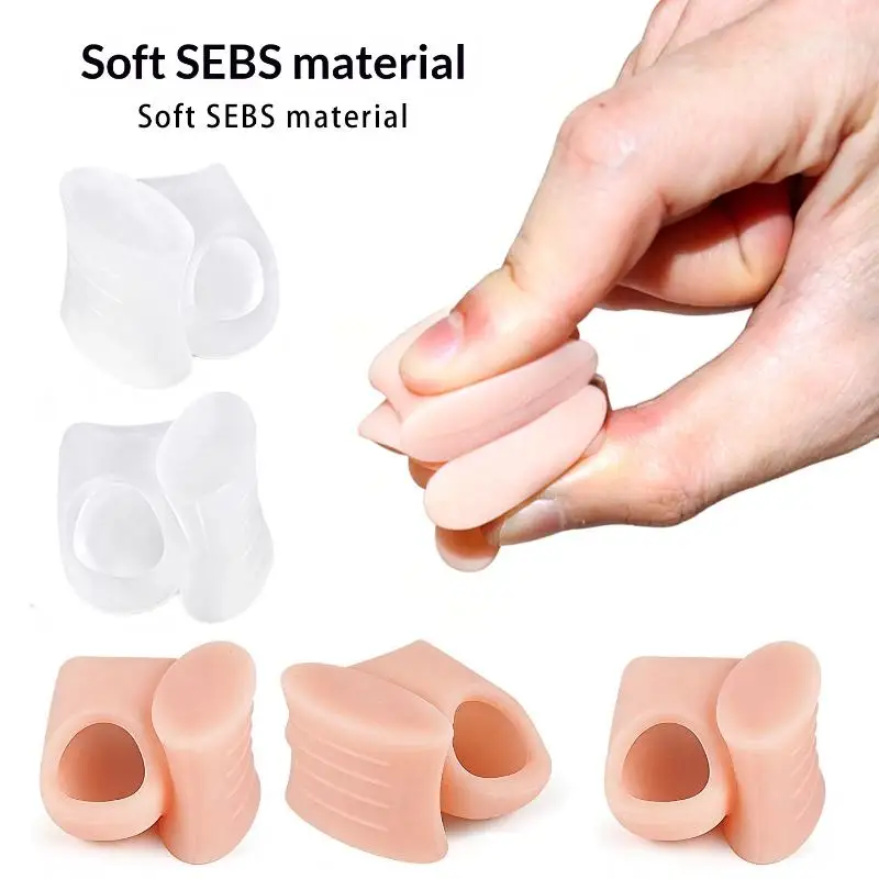 Komfortorientierte Silikon-Gel-Hallux-Valgus-Korrektoren für Tägliche Aktivitäten, Ideal zur Schmerzreduktion und -linderung – Detail 5