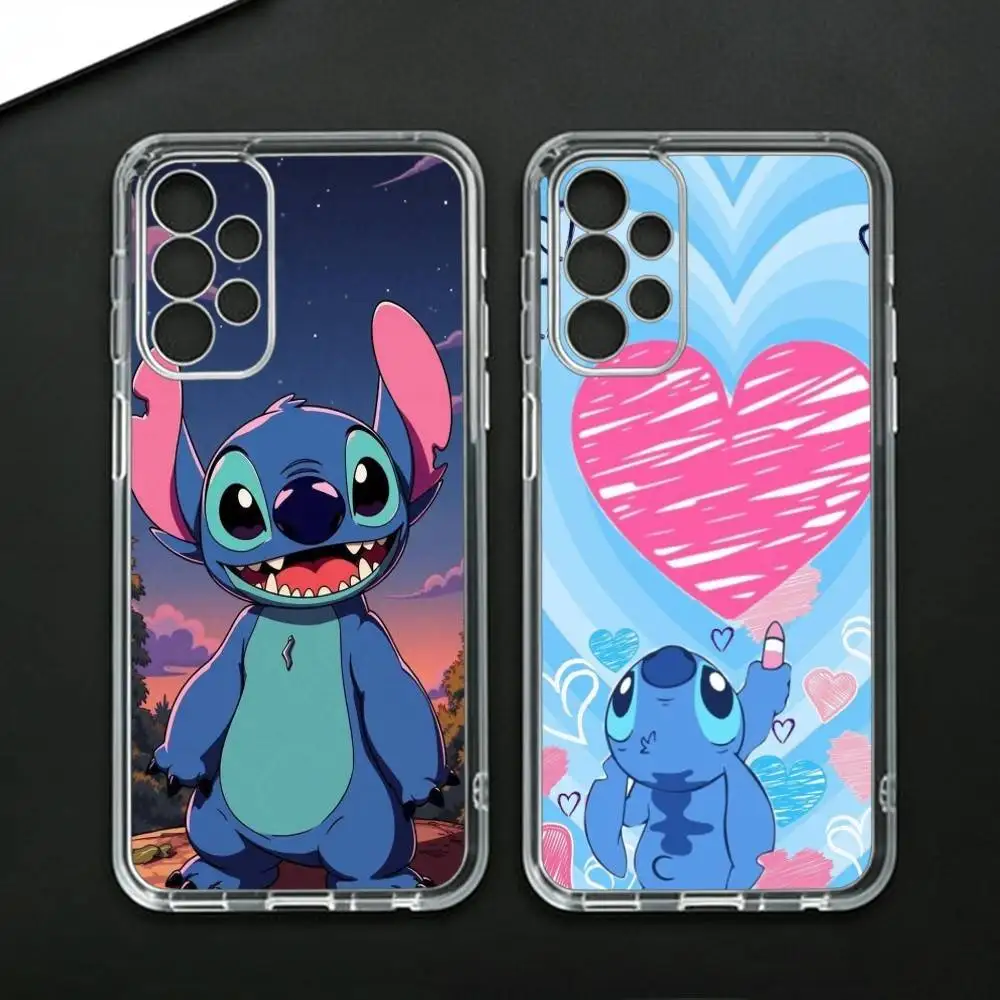 

Experiment 626 Blue Alien Phone Case For Samsung Galaxy A71,A70,A52,A51,A40,A30 Transparent Cover