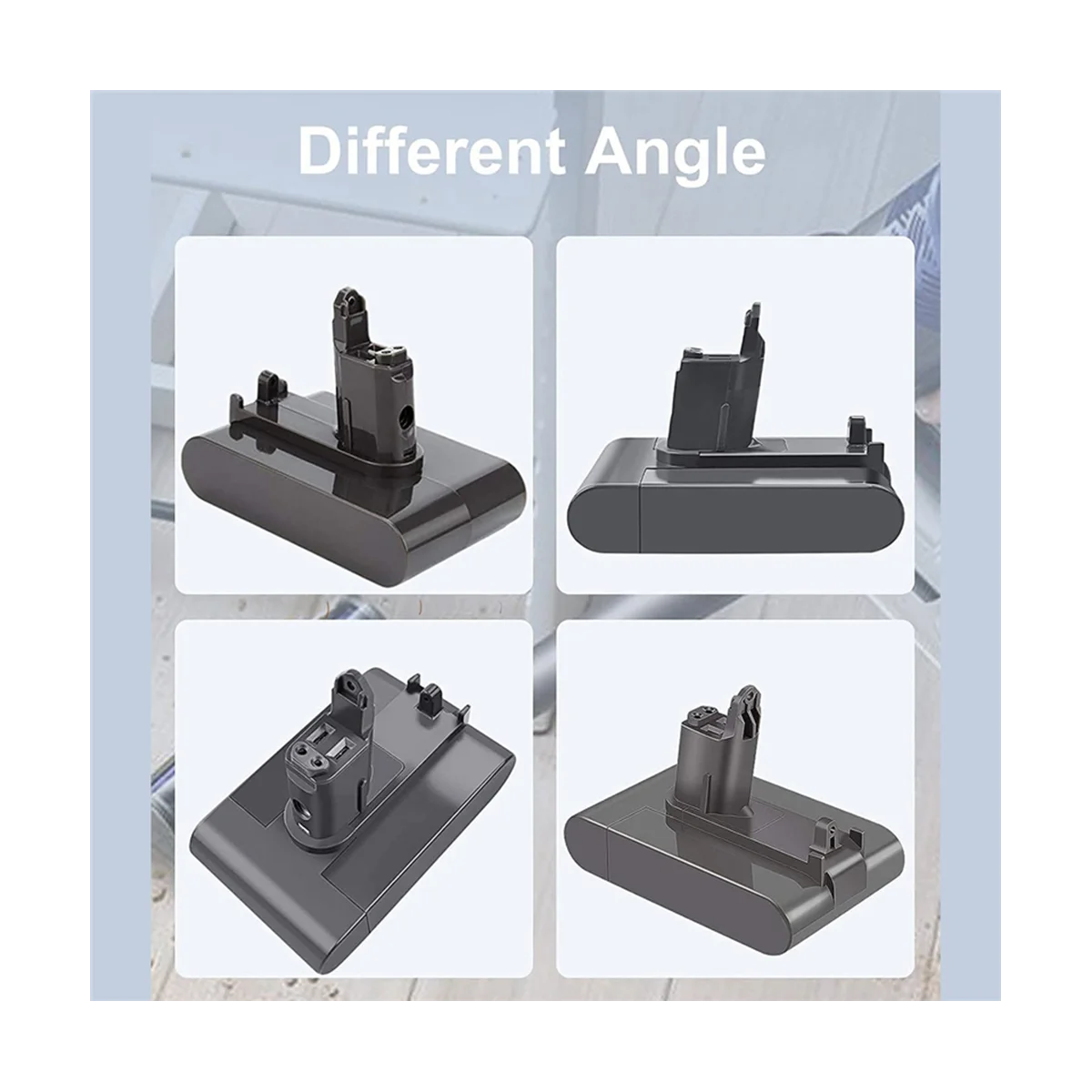 22.2V Replace DC34 -Ion Vacuum Battery Adapter+Screwdriver for DC35 DC45 DC31 DC34 DC44 DC31/DC35 Animal