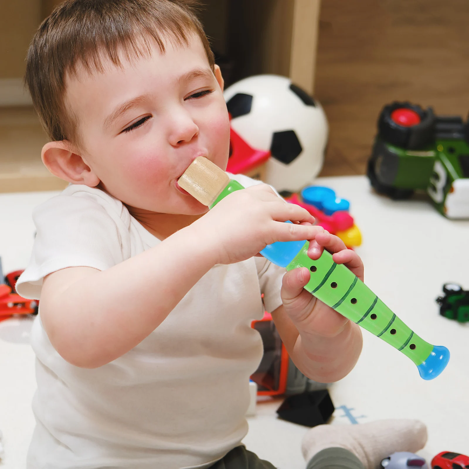 

Набор деревянных диктофонов с 6 отверстиями, детский инструмент, музыкальные детские инструменты, флейта, красочные музыкальные детские инструменты