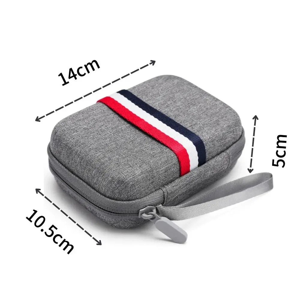 2.5-inch Mobile Hard Drive Power Storage Bag Multifunctional Shockproof Headphones Carrying Case Dust-proof Waterproof