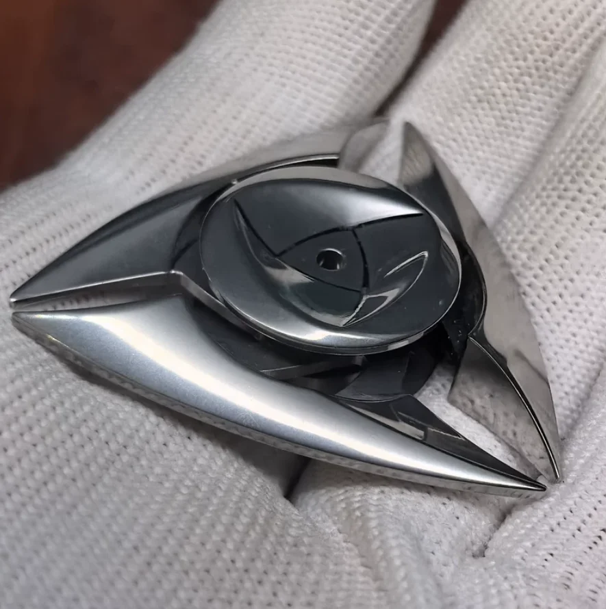 Used EDC Weigh and Play EDC Windmill Fingertip Gyroscope Steel Stone Wash spinner Fingertip gyroscope Decompression toys