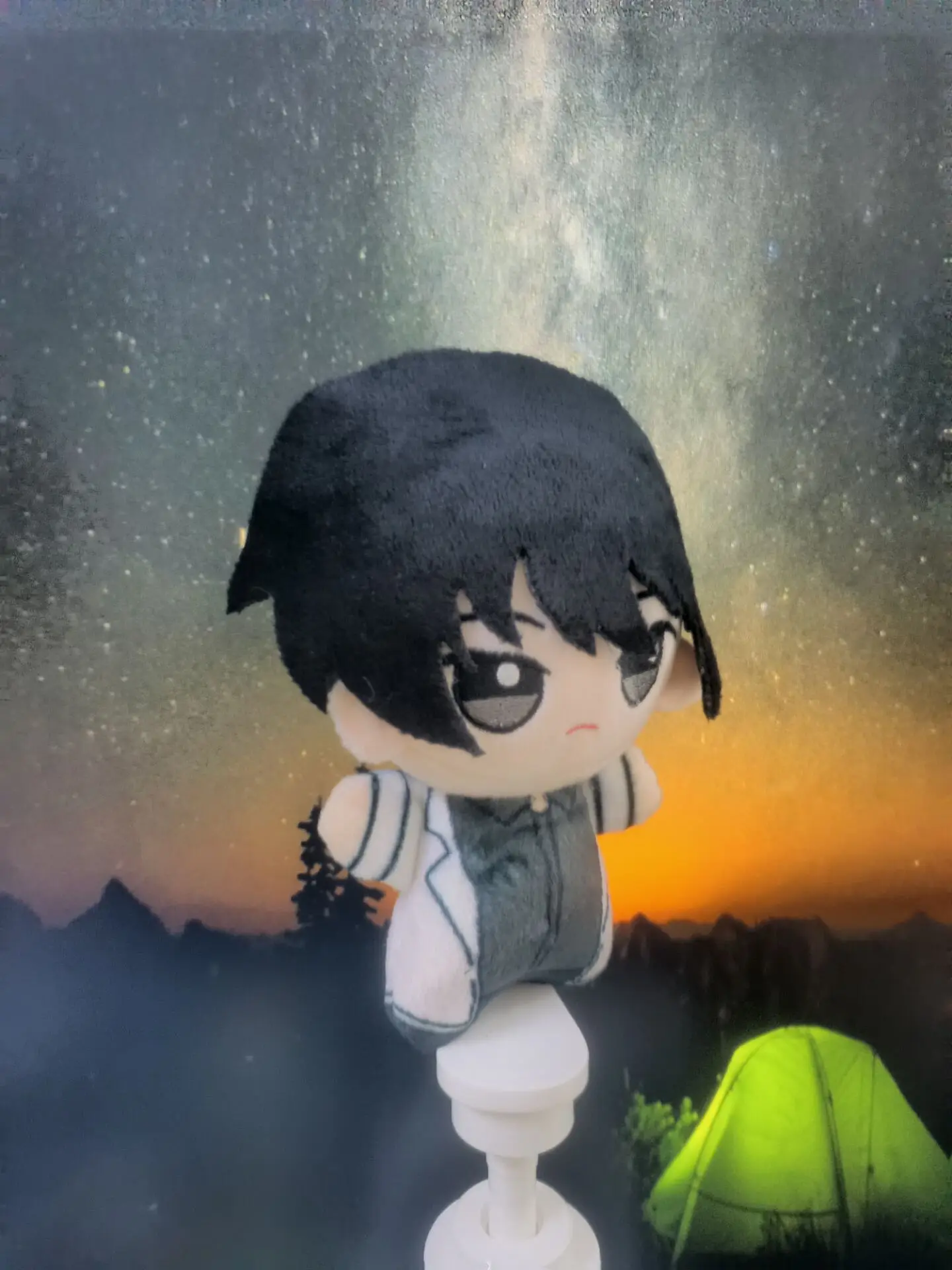 10cm Kawaii Stuffed Novel Omniscient Reader Kim Dokja Yoo Joonghyuk Cute Cotton Doll Backpack Pendant Ornament or Birthday Gift