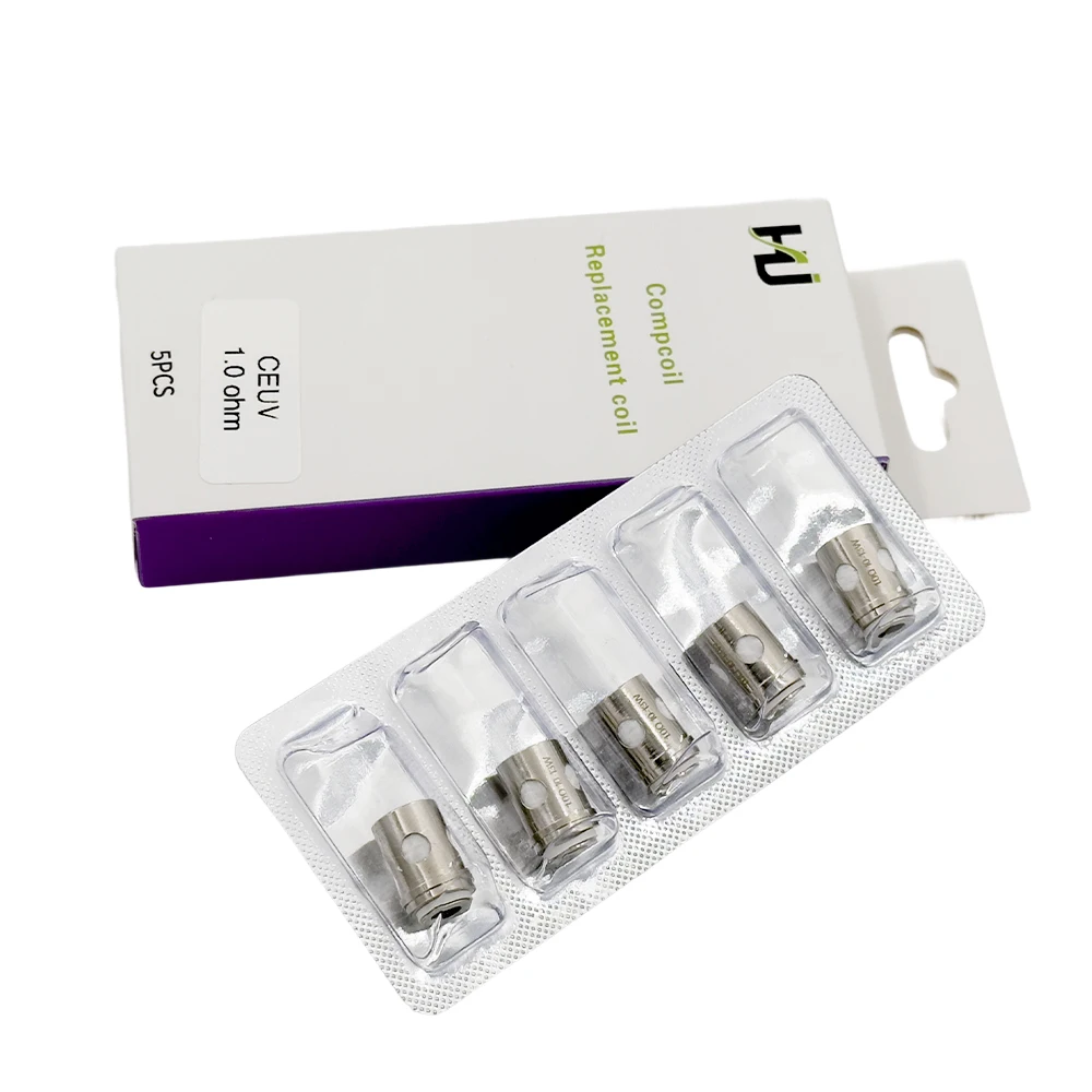 ملف شبكي EUC 0.16ohm 0.4ohm 0.6ohm 1.0ohm ملفات كلابتون لـ Estoc Target ORC Gemini VM Series Veco Plus Tank #3