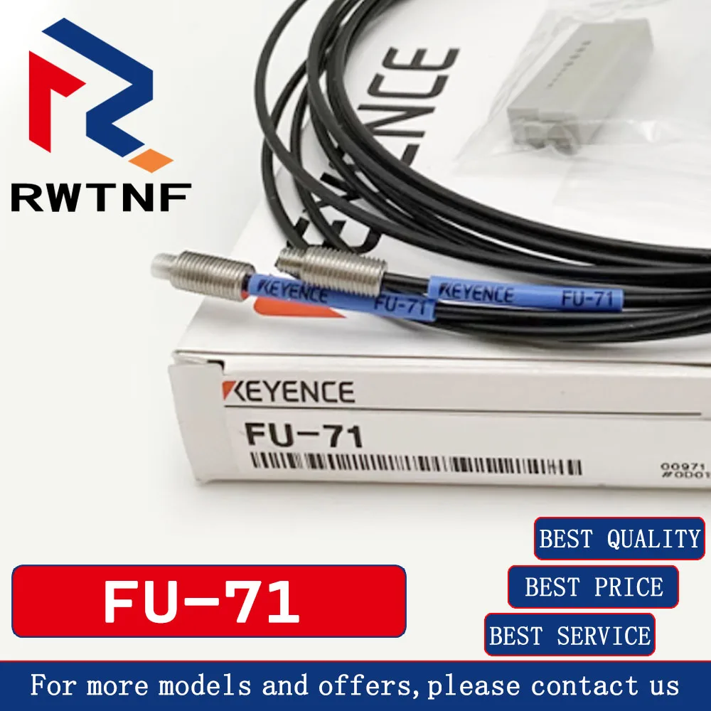 

Brand New Genuine FU-71 KEYENCE free cutting penetration type fiber optic sensor, 100% original warehouse stock