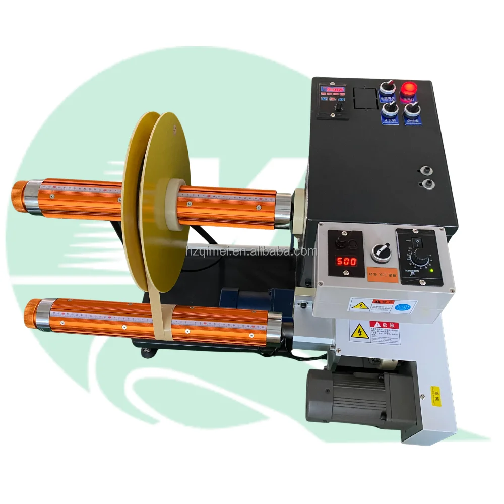 Automatic Gear Wood Packaging Electric Motor Rewind Foam Release Liner Converter Adhesive Foam Tape Roll Machine