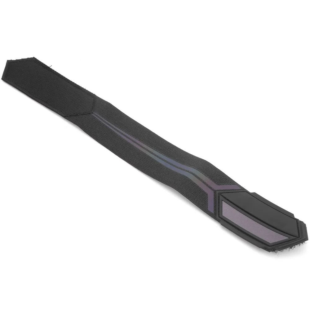 Bandes Réfléchissantes Colorées pour Jambes de Vélo, Sangles de Course Ajustables en Polyester 365x43mm, Bandes de Sécurité Nocturnes pour la Conduite de Nuit