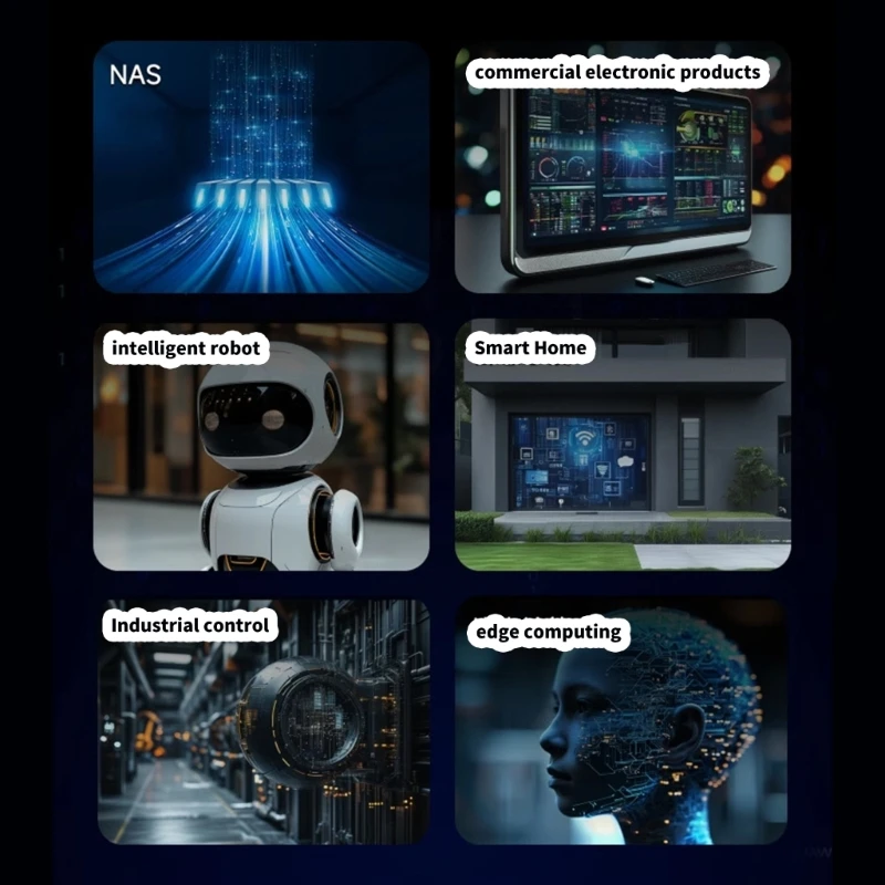 Altos rendimientos RV2 4GB RAMS RISC V 8core AIS COMPUTA DESARROLLO CON CON WIFI 5 Compatible con 5