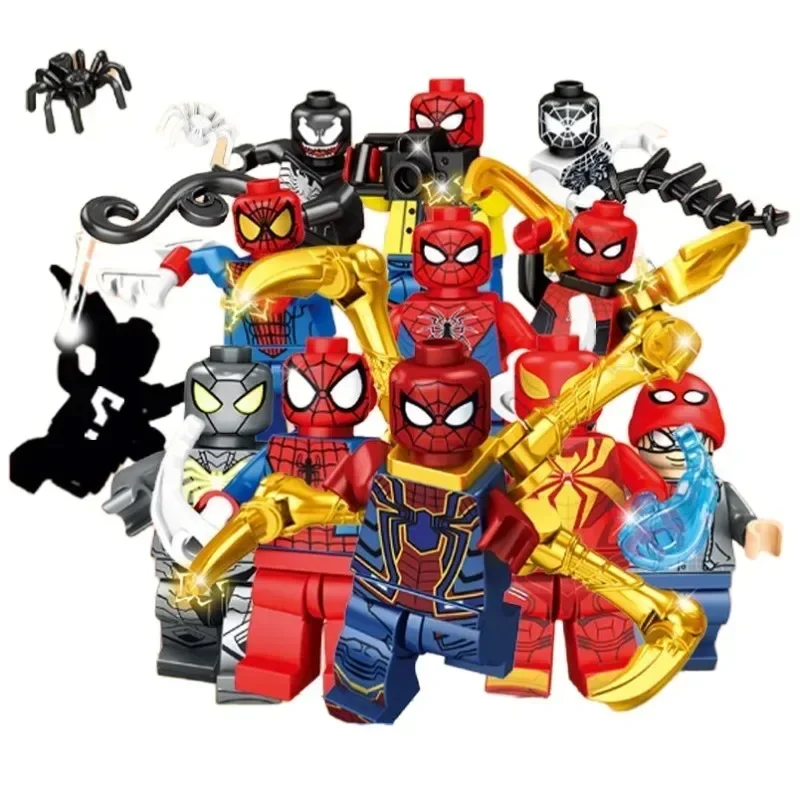 새로운 어벤저스 스파이더맨 창의적 개성 수제 모델 데스크탑 장식 애니메이션 만화 학생 교육용 장난감