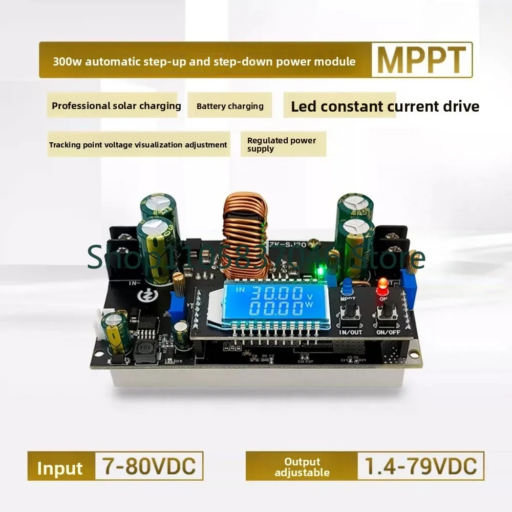 ZK-SJ20 300W synchronous rectification 20A automatic buck boost power module solar charging MPPT
