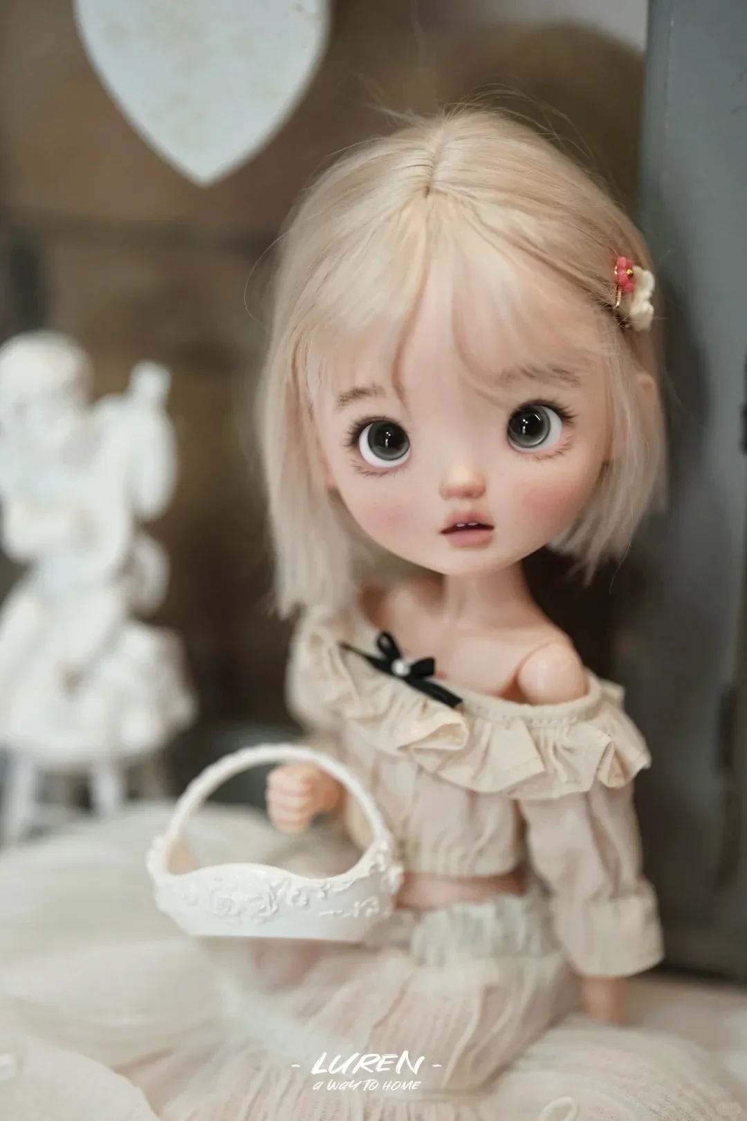ตุ๊กตา SD BJd ใหม่ ขนาด 1/6 ตุ๊กตาเด็กผู้ชาย นิโม เรซิ่น หูใหญ่ ของขวัญ งานศิลปะ โมเดลของเล่น แต่งหน้าเองได้ ของขวัญ จัดส่งฟรี