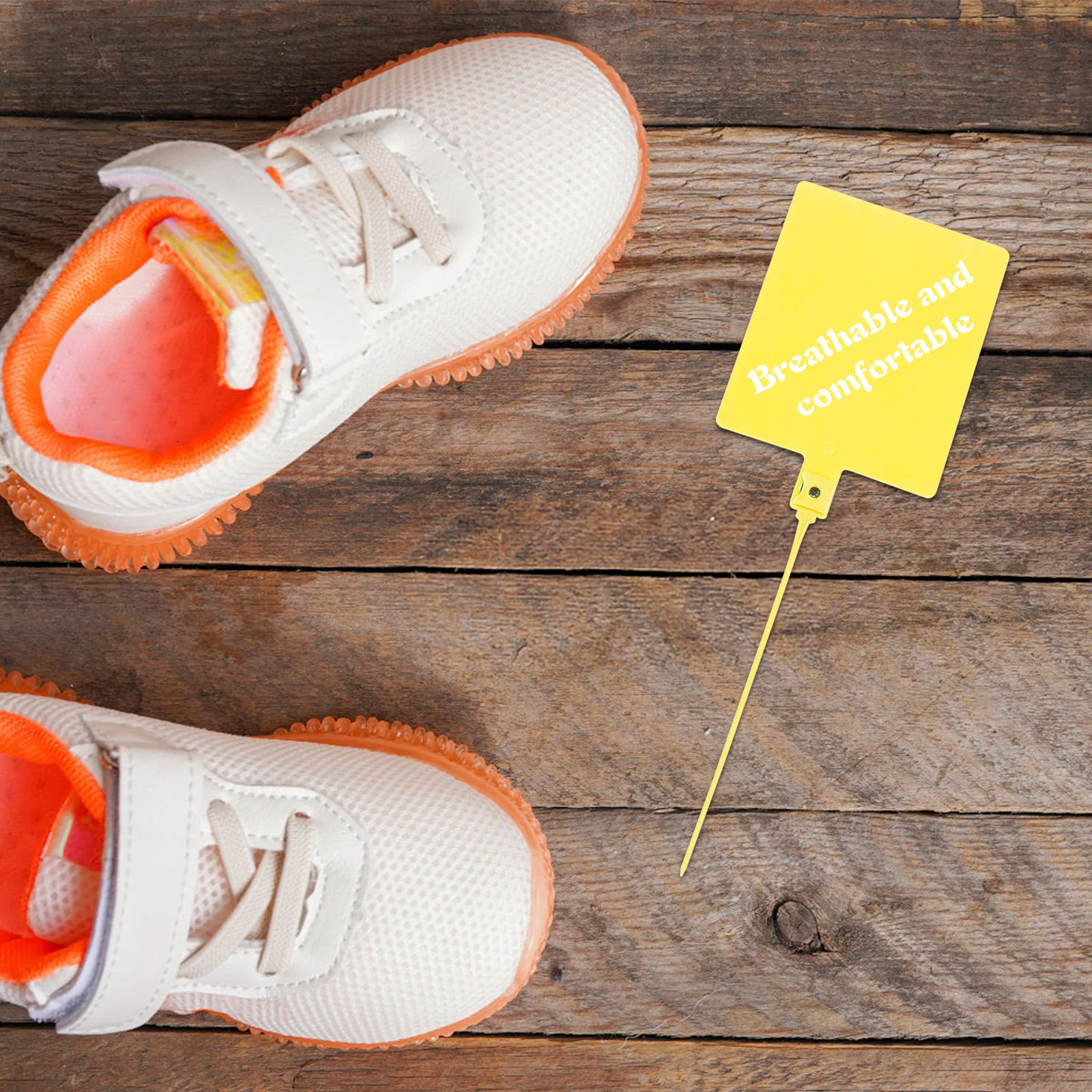 100 قطعة من ربطات الكابلات مع علامات لمكافحة التزييف وضبط روابط الأسلاك الرمز البريدي لملصقات كابل المرآب والمكتب المنزلي