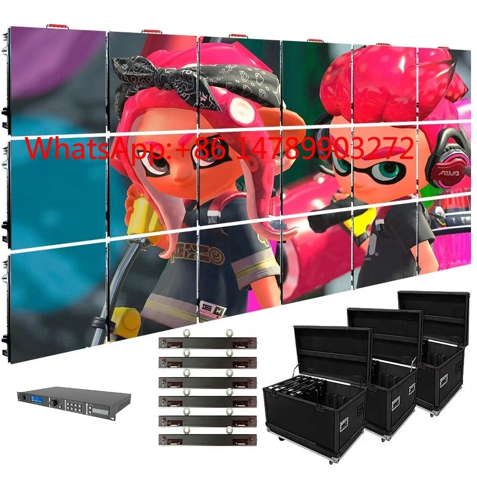 

P4.81 Hoisting Open‑Close Stage LED Screen Outdoor Commercial LED Wall Display Panel