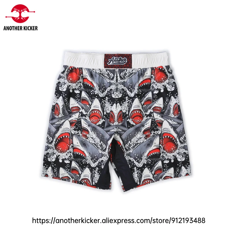 MMA السراويل للرجال الملاكمة التايلاندية السراويل كيك بوكسينغ القتال التدريب والعتاد لمط السجال المنافسة فنون الدفاع عن النفس السراويل #3