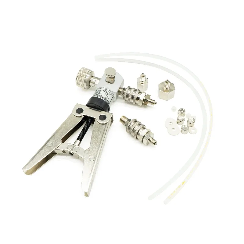 حار بيع نمط عالية الدقة معاير الضغط المحمولة المحمولة 20 بار معايرة الضغط معايرة مضخة هوائية