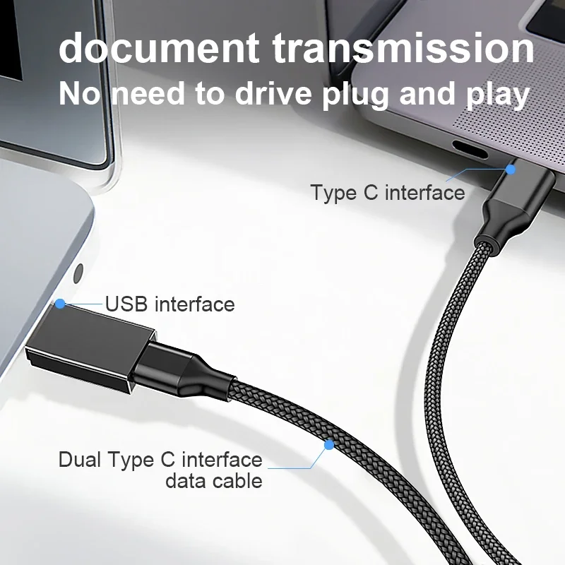  USB 3.0 to USB C Adapter Mini Hi-Speed USB Type C Female to USB Type A Male Fast Charging Data Sync OTG Adapter Converter