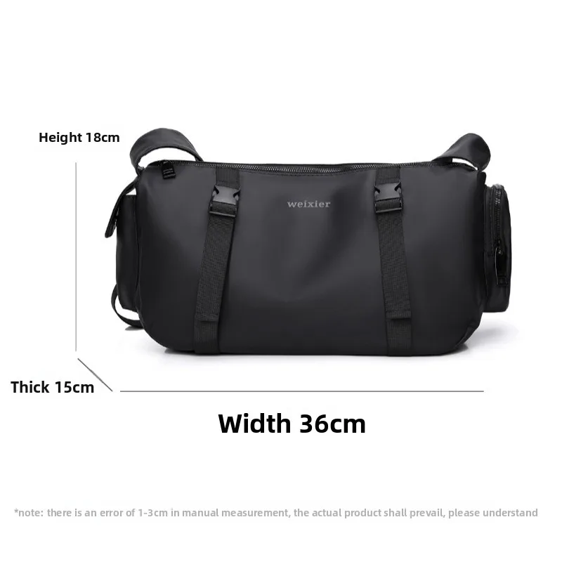New Casual Men's Crossbody Bag, Simple and Large-capacity Single-shoulder Bag, Waterproof and Multi-functional Crossbody Bag