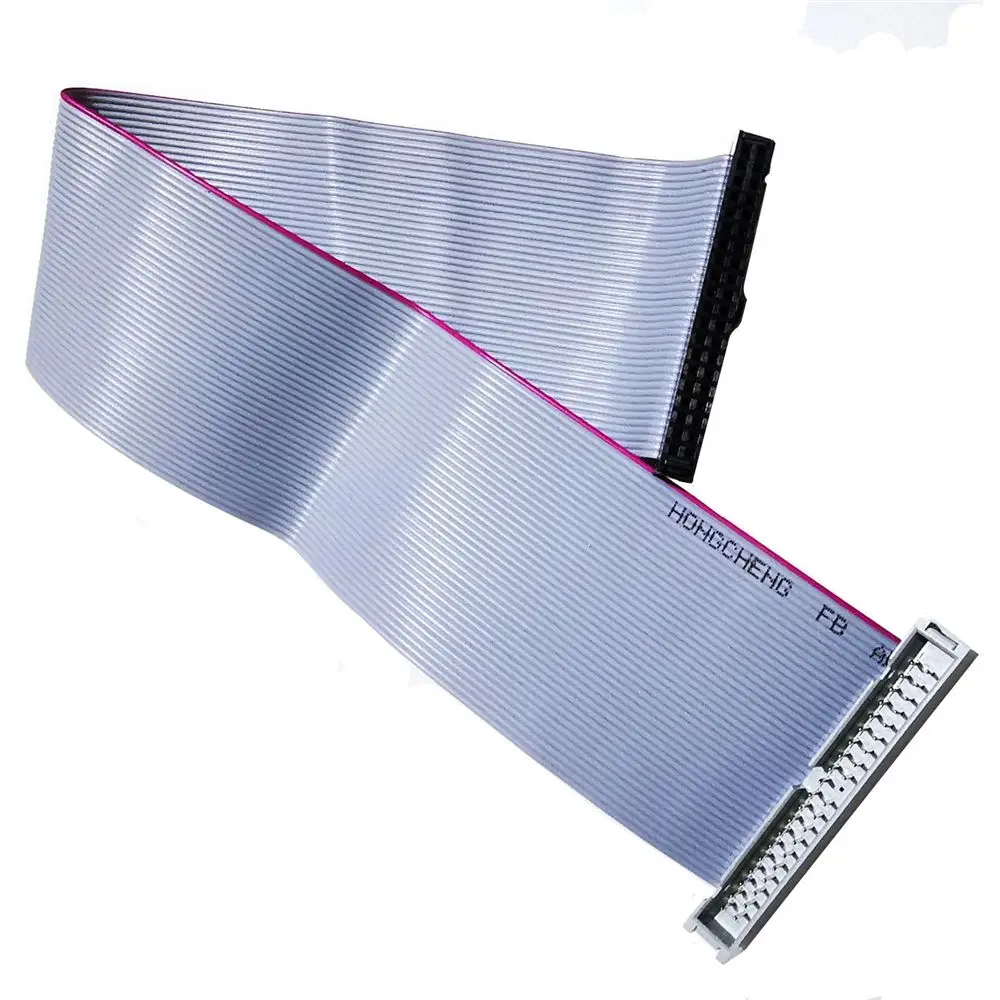 Durable Flat Ribbon Male to Female PATA IDE Data Extension Cable Connector Cables Computer