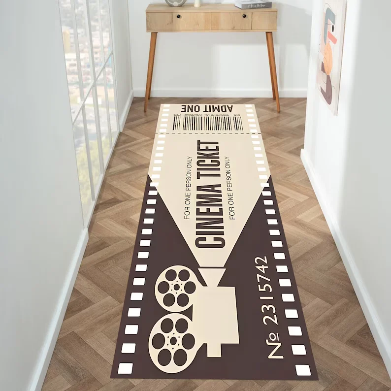 Vintage Kino-Ticket Film-Thema – Home Cinema Tickets Bewertung und Preis