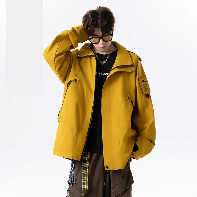 

Unisex Lightweight Hooded Windbreaker Jacket Purple Zipper Autumn Outdoor Hiking Trekking Coat Casual Outdoor Wear Clothing Tops