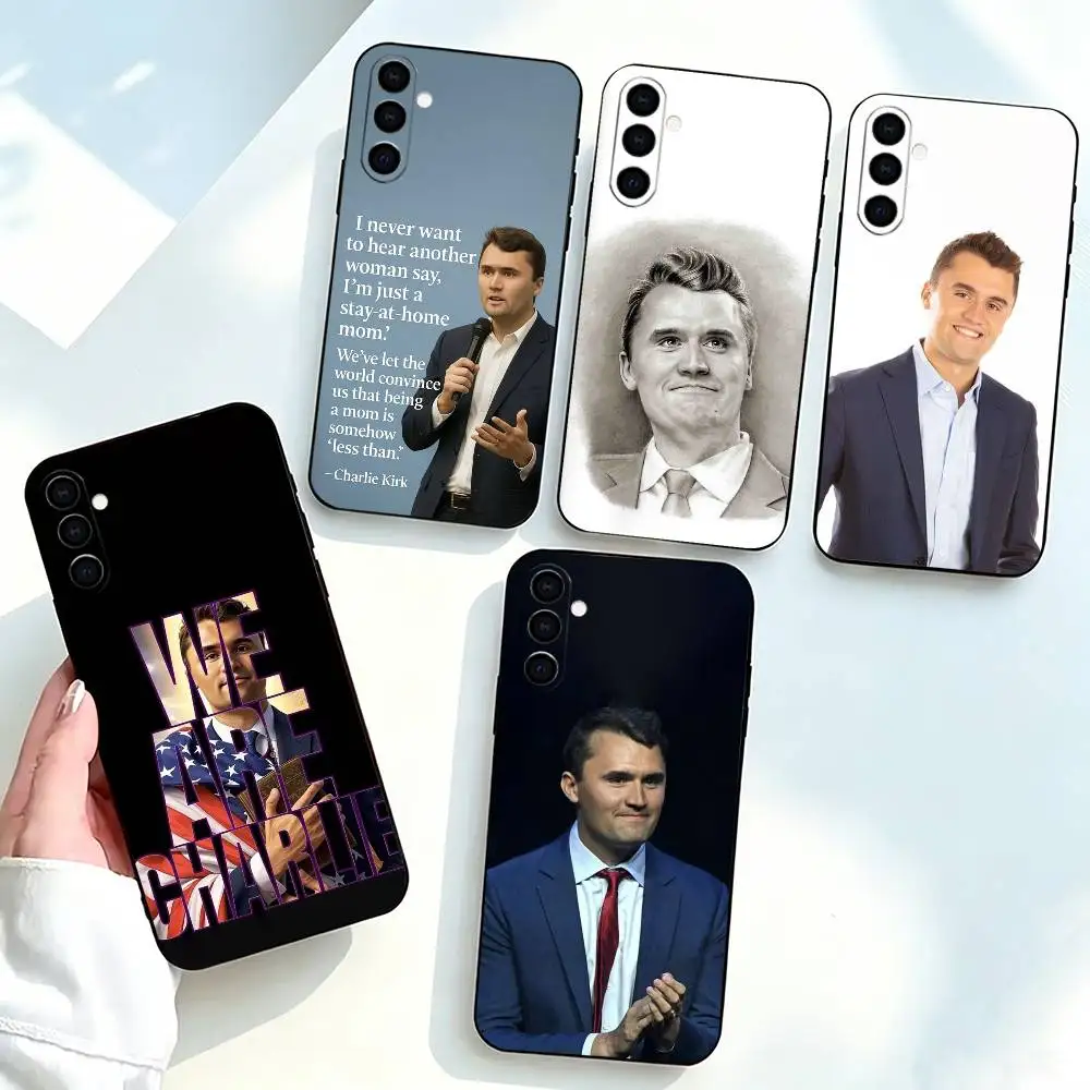 Goodbye Charlie k-kirks  Phone Case For Samsung Galaxy A73,A72,A71,A70,A53,A52,A51,Soft Silicone Black Cover