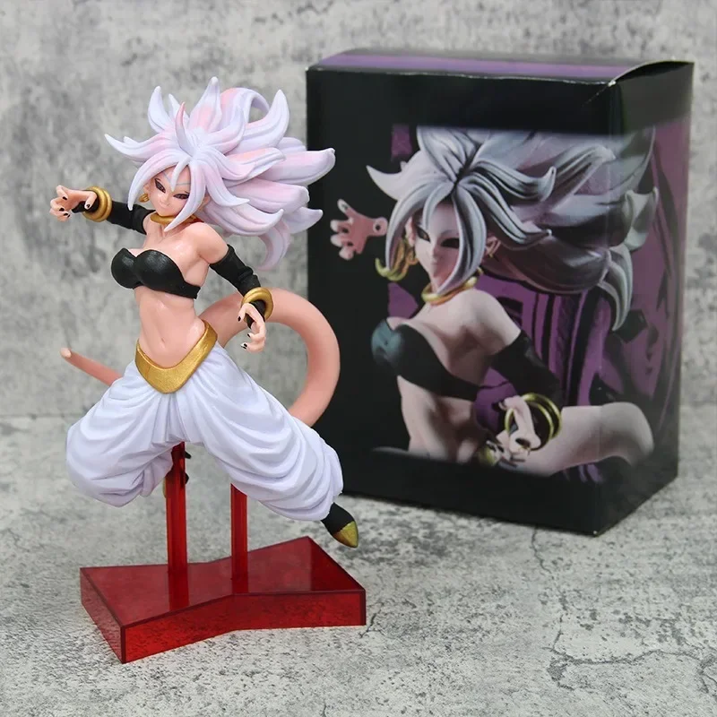 

Dragon Ball Android 21 VOMI Anime Figure Pendant Action Figures toy model Statue Collection Desktop decoration Kid birthday Gift