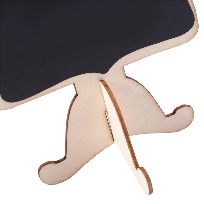 40 Pcs Mini Wooden Small Wedding Blackboard Message Table Number Chalkboard