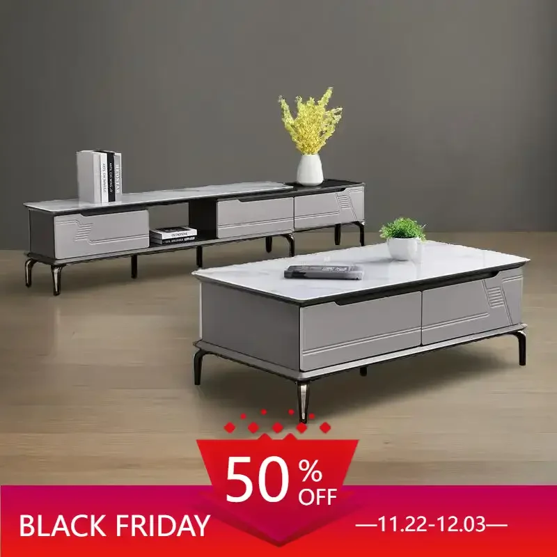 

Nordic Furniture Tv Console Modern Living Room Storage Display Stand Table Cabinet Wall Mobile Luxury Tv Meuble Mid Century