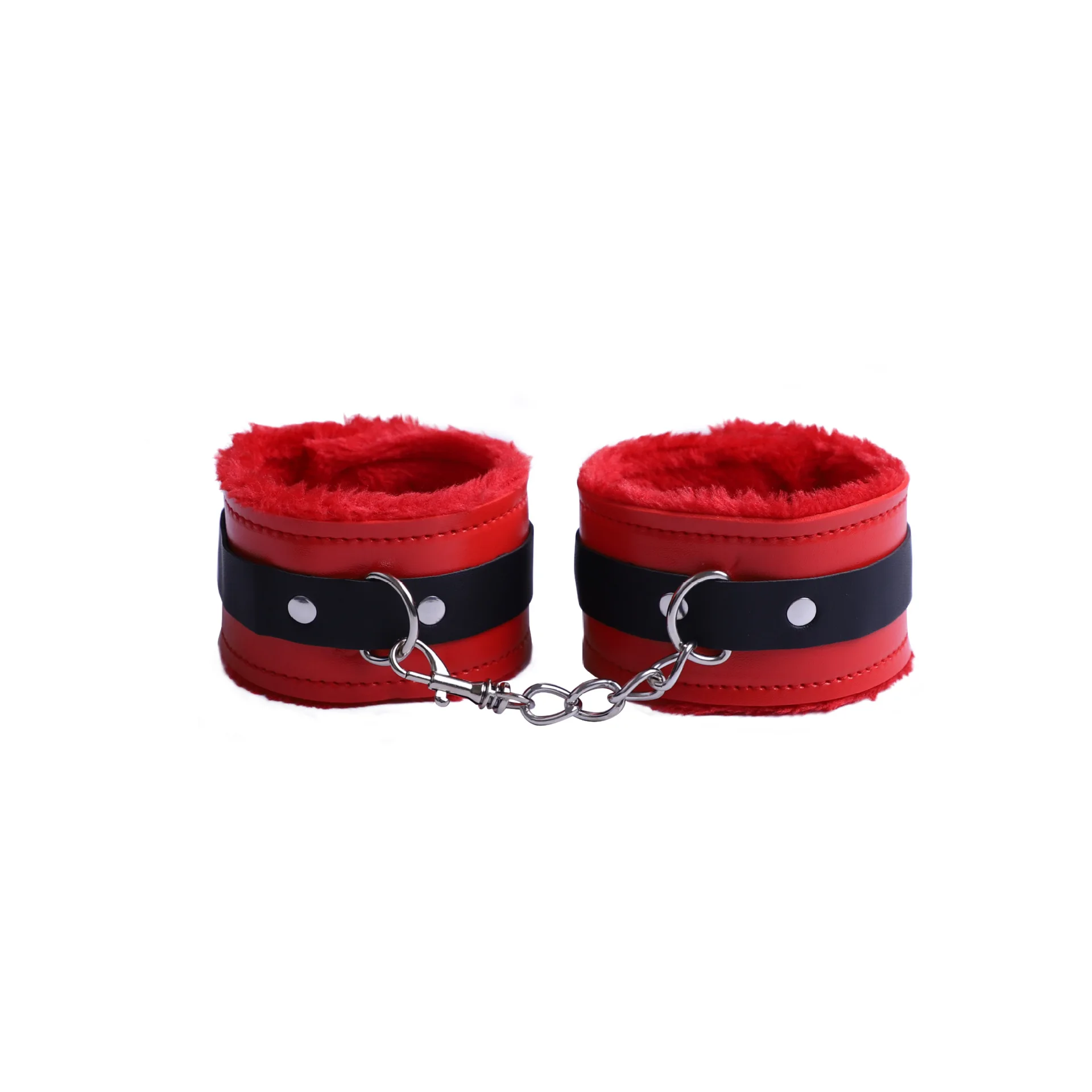 Fetish Bdsm Leather Handcuffs Kit with Flirting Feather Adult Bondage Sex Toys for Women Couple Anklecuffs Restraints SM Product