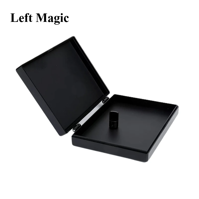 Surprise Restore Box Magic Tricks Black Plastic Box Broken Paper Card Case Close-Up Magic Tricks Props Toys For Children Adult