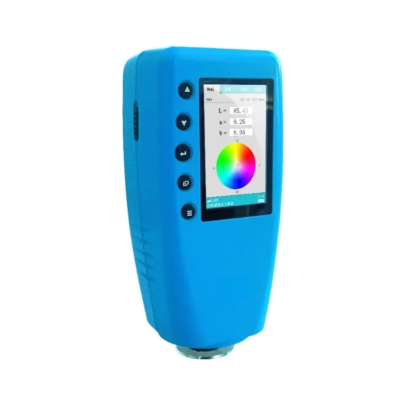 Portable Colorimeter Color Analyzer Digital Precise LAB Color Meter Tester Color Difference Meter TFT Color Display 4mm Caliber