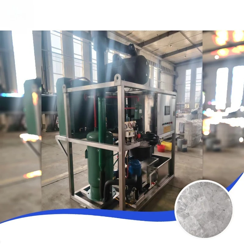 Customized CE Approval Ice Cube Ice Tube Commercial Making Machine New Design 1 2 3 5 Ton 200kg 300kg 500kg for Business