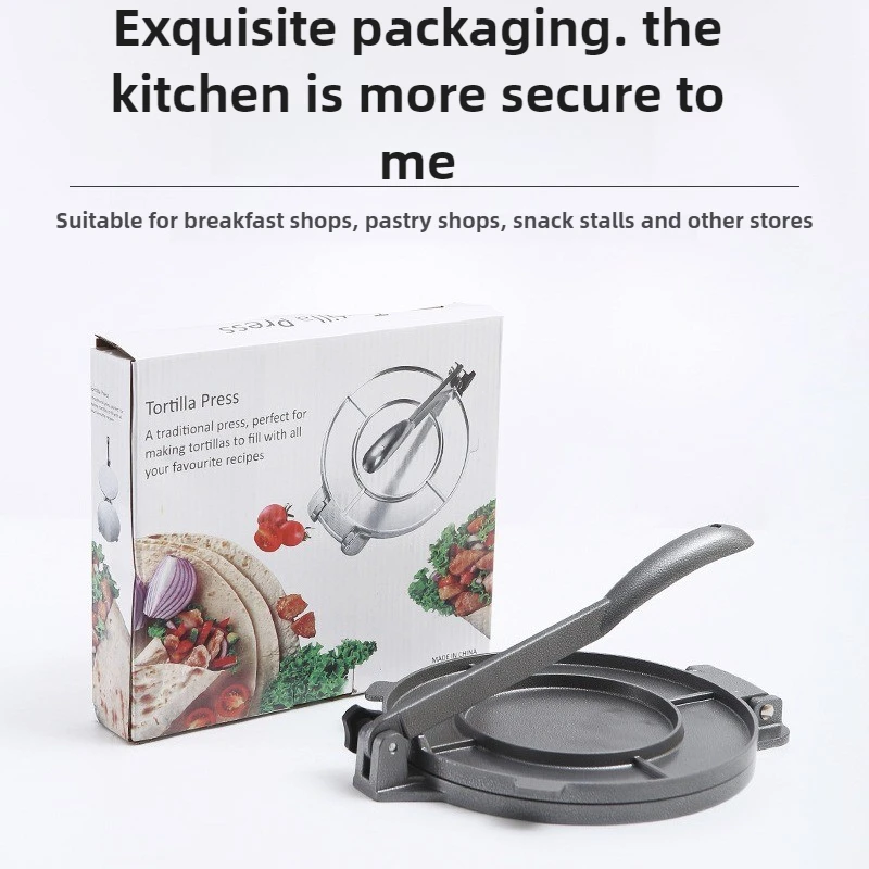 سبائك الألومنيوم فطيرة الصحافة أداة دليل البيتزا التورتيلا العجين الصحافة ل محلية الصنع فلاتبريد الهراء الفطائر أداة المطبخ #2