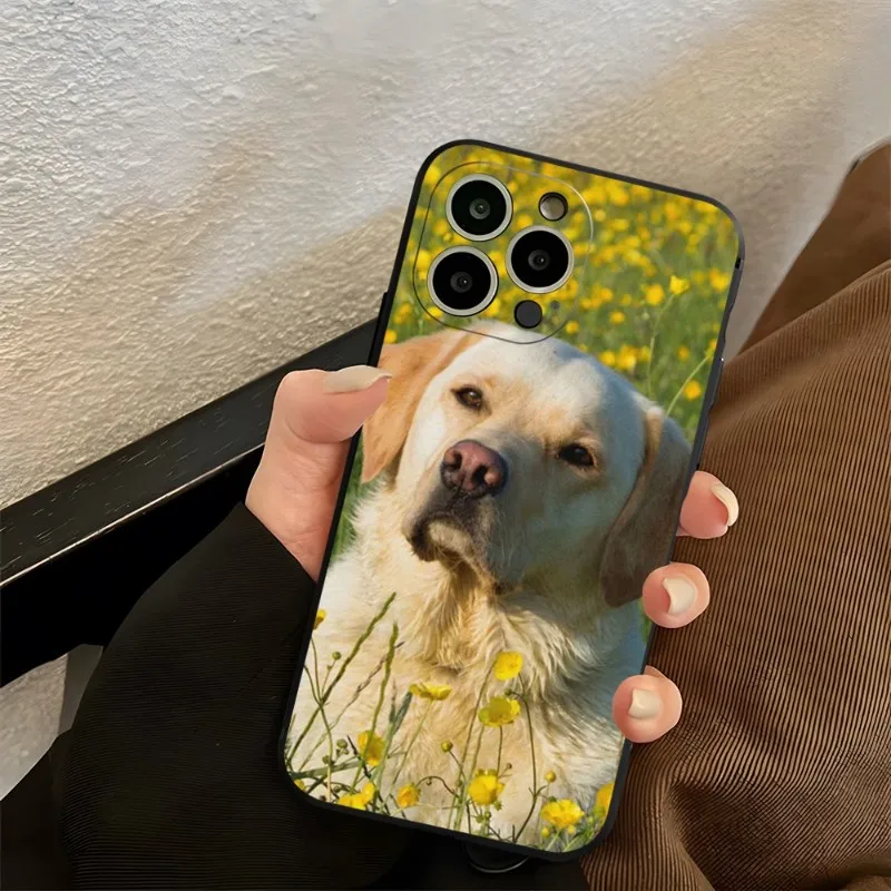 Labrador Dog Phone Case For Iphone 13ProMax 15 11 13 14 Pro Xs Max Mini Xr X 7 8 6 6s Plus Shell Coque