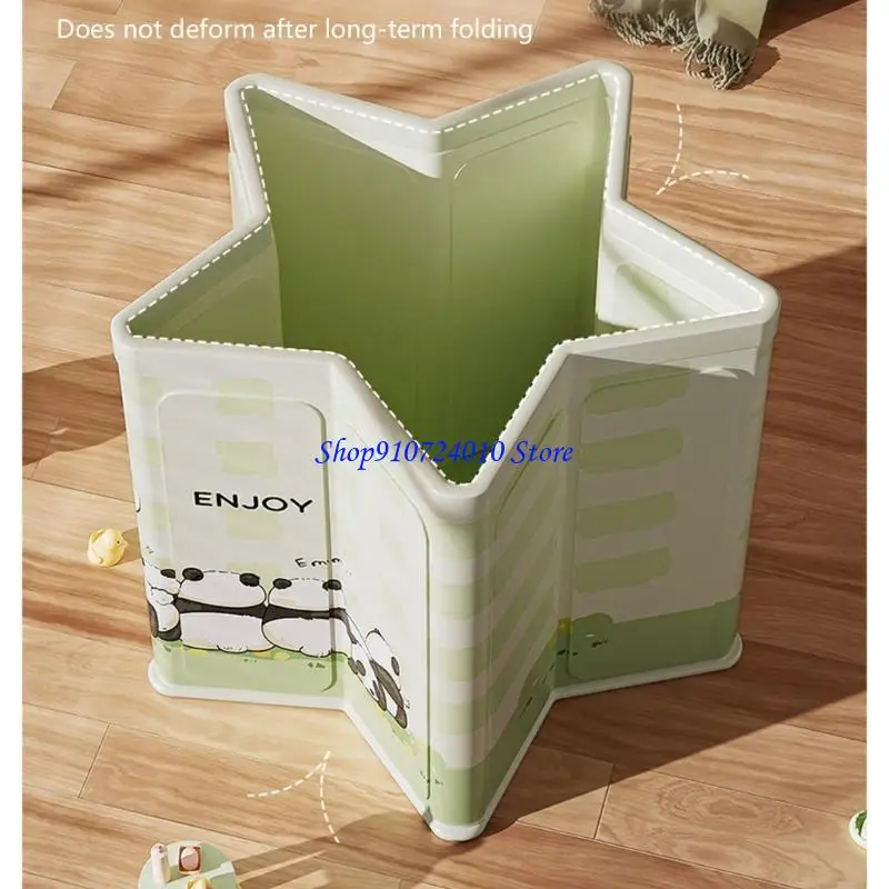 77HD Beberapa Fungsional Mandi Lentur Anak Bangunan PVC Penyimpanan Padat