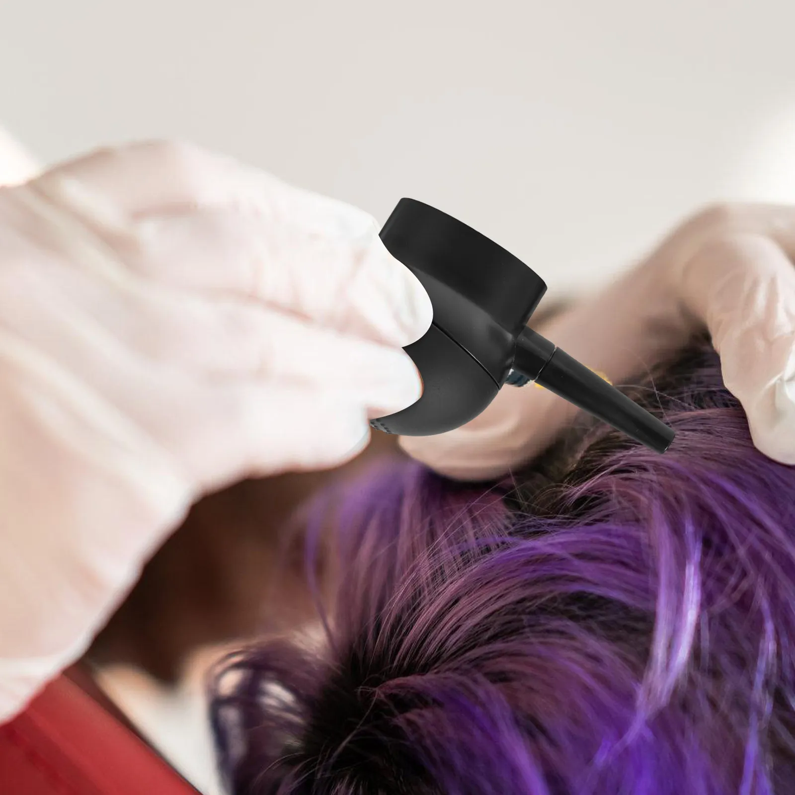 1Pcs Hair Building Fibers Spray Nozzle Precise Application for Thinning Areas Front Hairline Powder Sprayer Hairdressing Tool